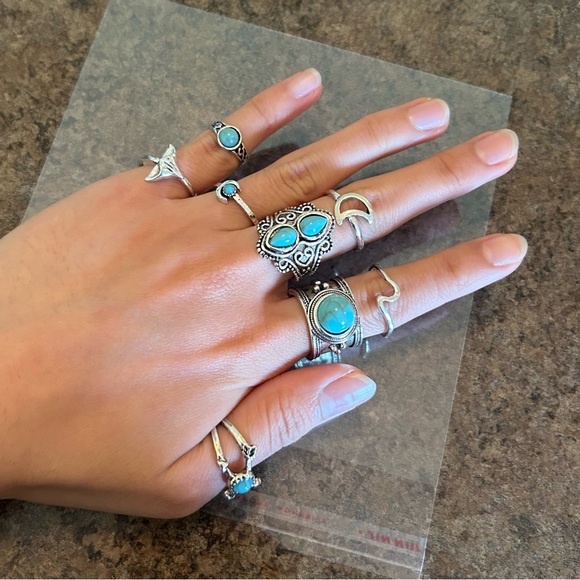 NWT 8pcs Knuckle Vintage Rings for Women - Picture 1 of 9
